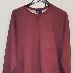 Patagonia M's Mahnya Fleece Crewneck - XL - Sequoia Red - New with tags